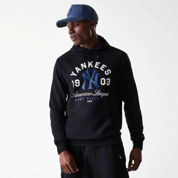 New Era NEW YORK YANKEES MLB WORDMARK HOODIE Pánská mikina