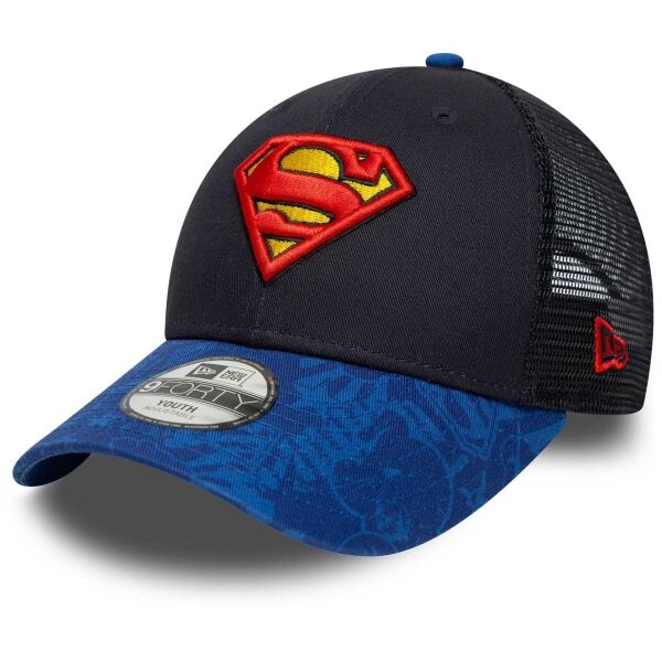 New Era SUPERMAN YOUTH TRUCKER 9FORTY Dětská kšiltovka