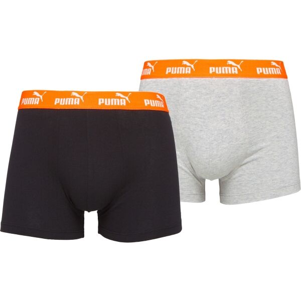 Puma ELEMENTS MEN BASIC BOXERS 2P Pánské boxerky