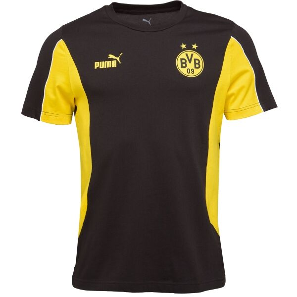 Puma BORUSSIE DORTMUND ARCHIVE TEE Pánské fanouškovské triko
