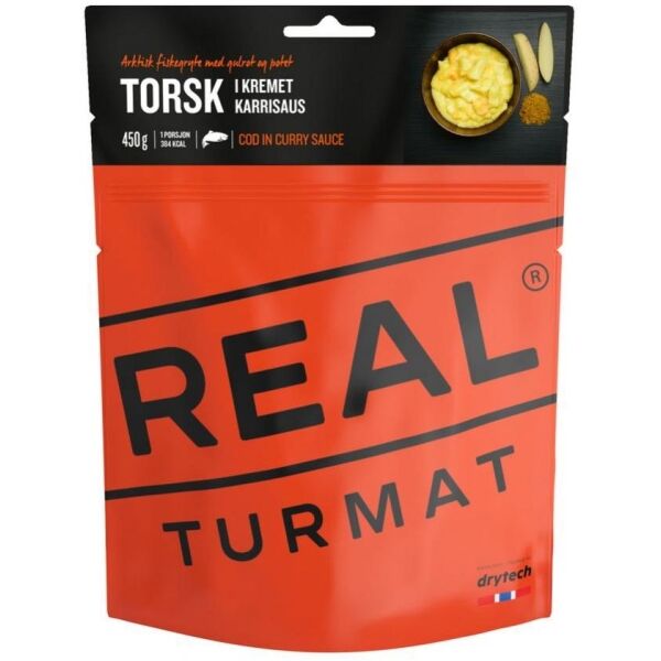 REAL TURMAT TRESKA S BRAMBOREM V KARI OMÁČCE 500G Cestovní a expediční strava