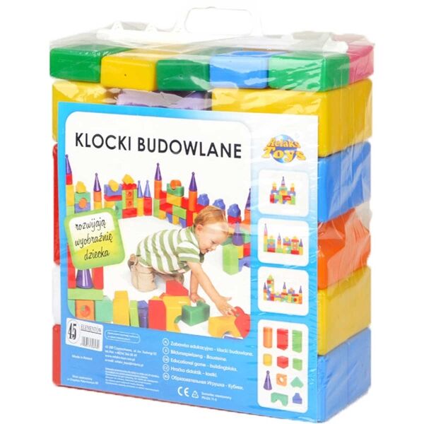 RELAKS-TOYS BUILDING BLOCKS Stavební kostky