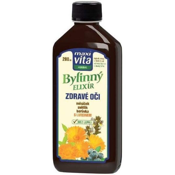 VITAR MAXI VITA HERBAL BYLINNÝ ELIXÍR ZDRAVÉ OČI 200 ML Doplněk stravy