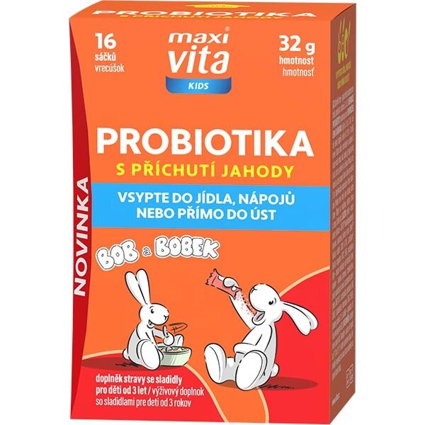 VITAR MAXI VITA KIDS PROBIOTIKA STICK 16 STICK Doplněk stravy