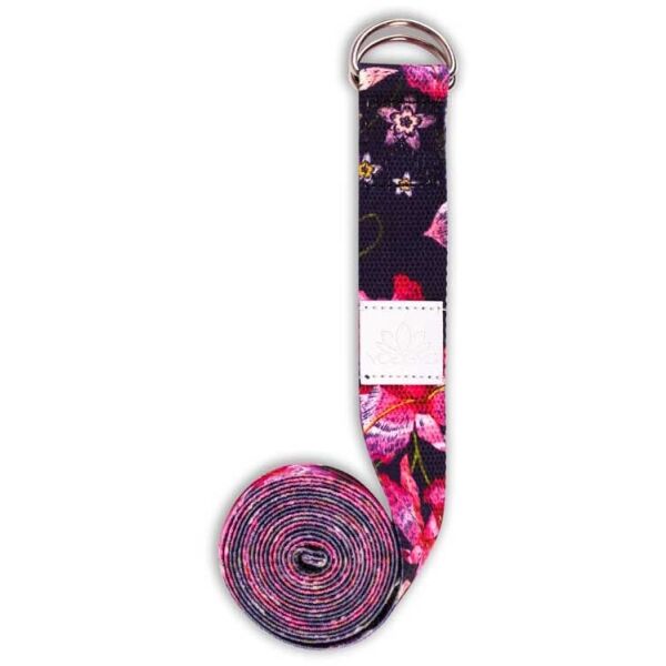 YOGGYS STRETCHING STRAP WILD ORCHID Protahovací pásek