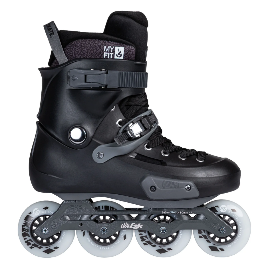 Powerslide Kolečkové brusle Powerslide Zoom Pro 80 Black