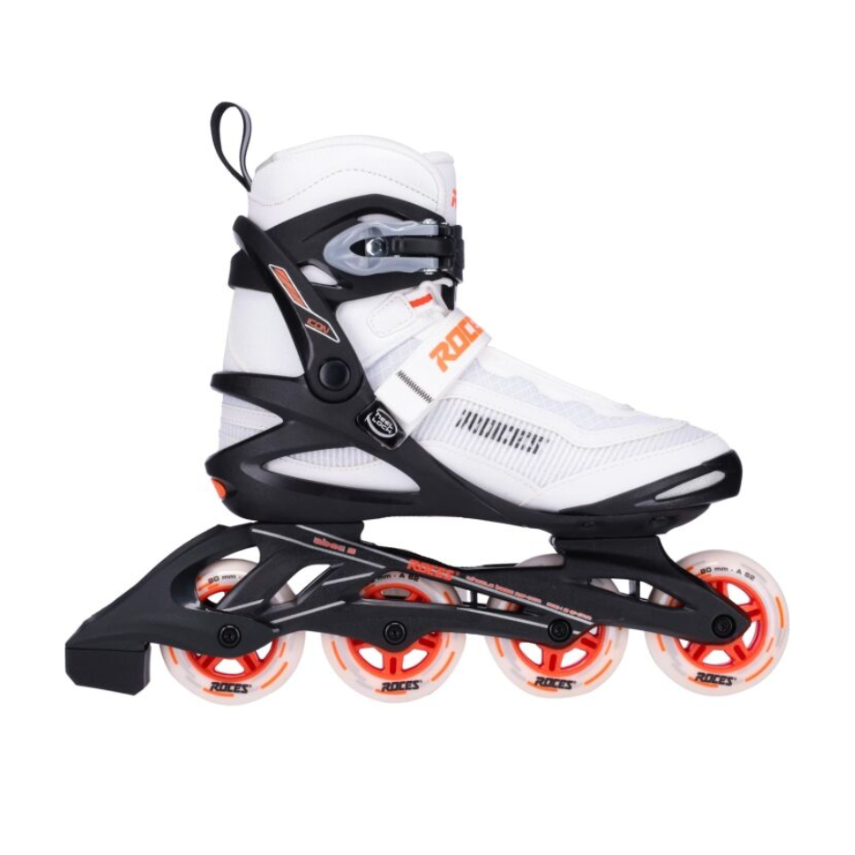 Roces Kolečkové brusle Roces ICON X Black/White/Orange