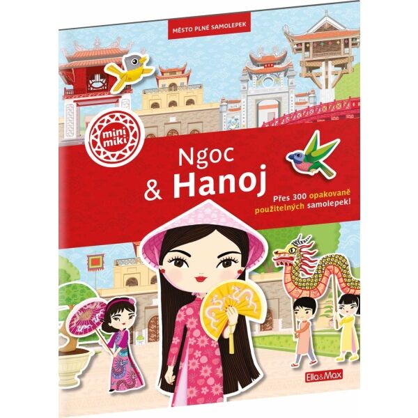 ELLA & MAX NGOC & HANOJ Město plné samolepek