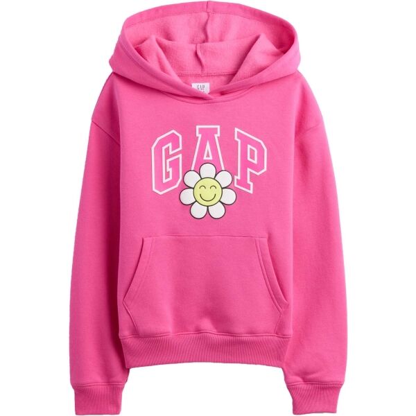 GAP V-FA LOGO HERITAGE PO Dívčí mikina